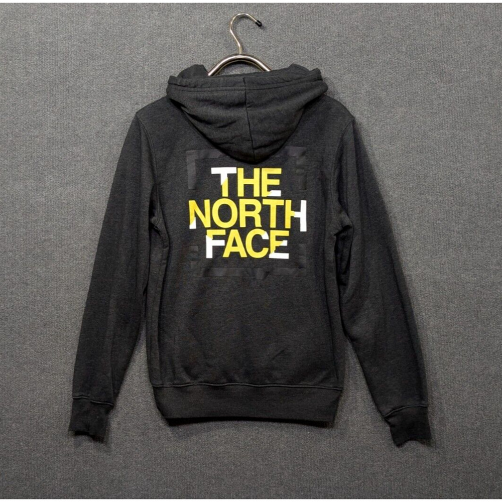 The North Face Half Dome Hoodie Mens Small Graphic Print Basic Black